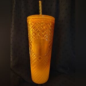 Starbucks Orange Mango Ombre Jeweled Venti Tumbler
